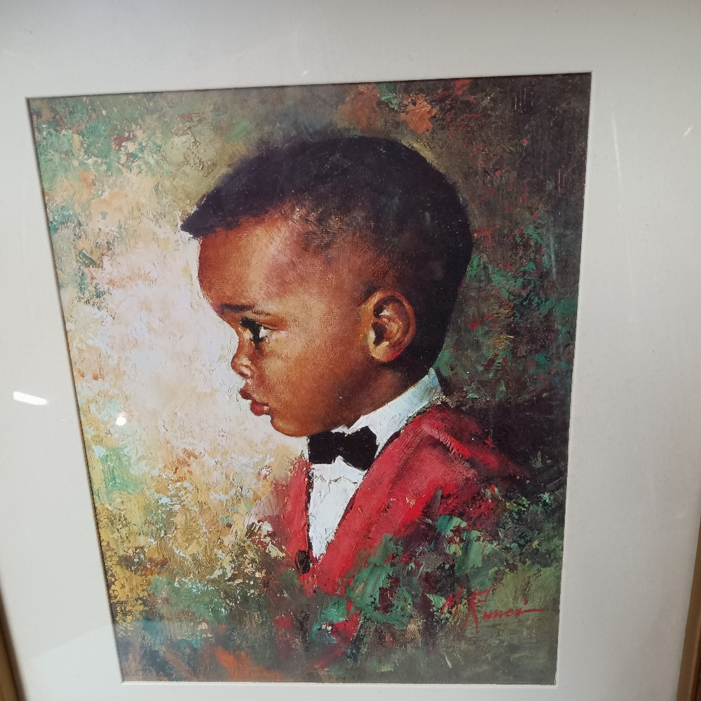Boy & girl painting